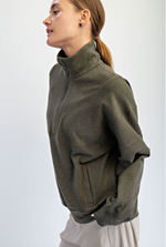 Plush Olive Pullover