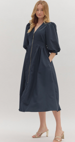 Sapphire Stroll Dress
