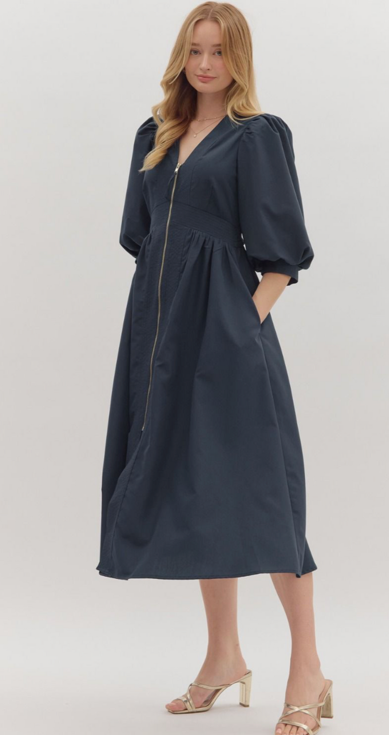 Sapphire Stroll Dress