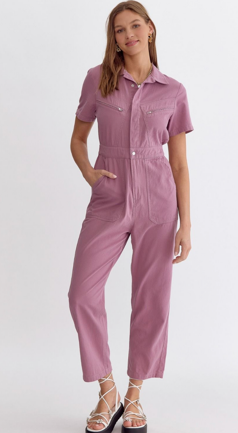 Violet Venture Jumpsuit