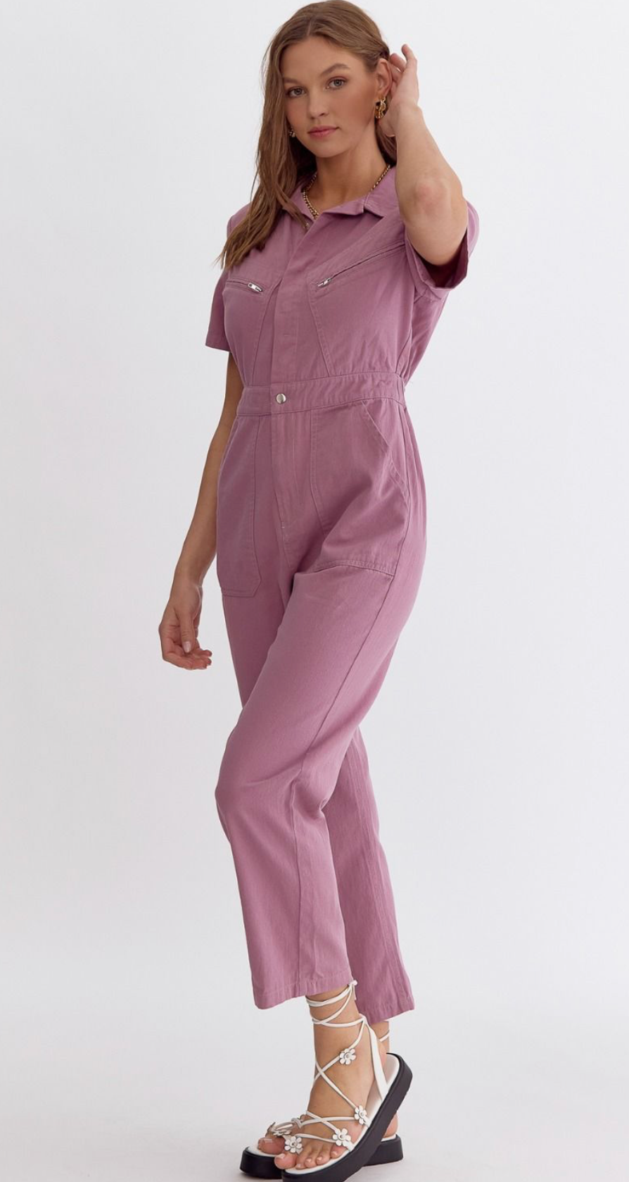 Violet Venture Jumpsuit