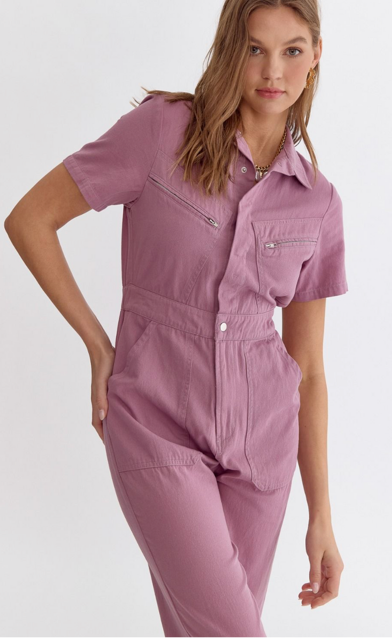 Violet Venture Jumpsuit