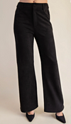 Midnight Luxe Suede Pants