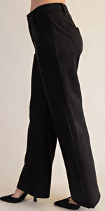 Midnight Luxe Suede Pants