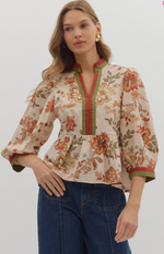 Autumn Bloom Top