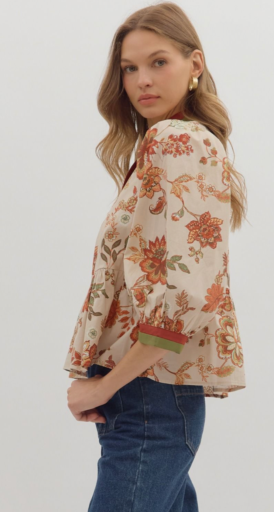 Autumn Bloom Top