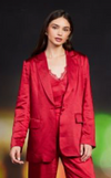 Satin Inferno Blazer