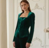 Emerald Luxe Top