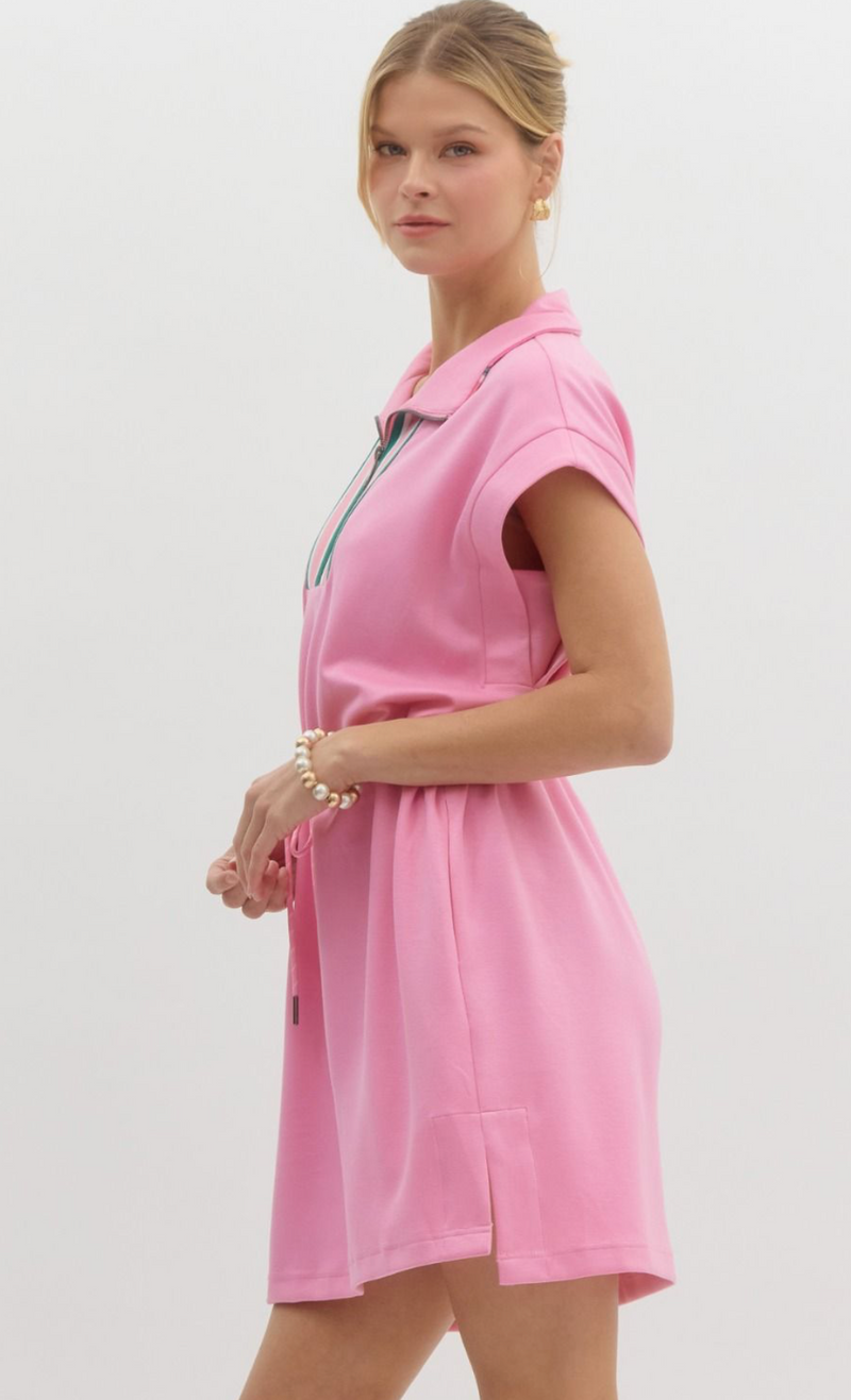 Poppin' In Pink Dress