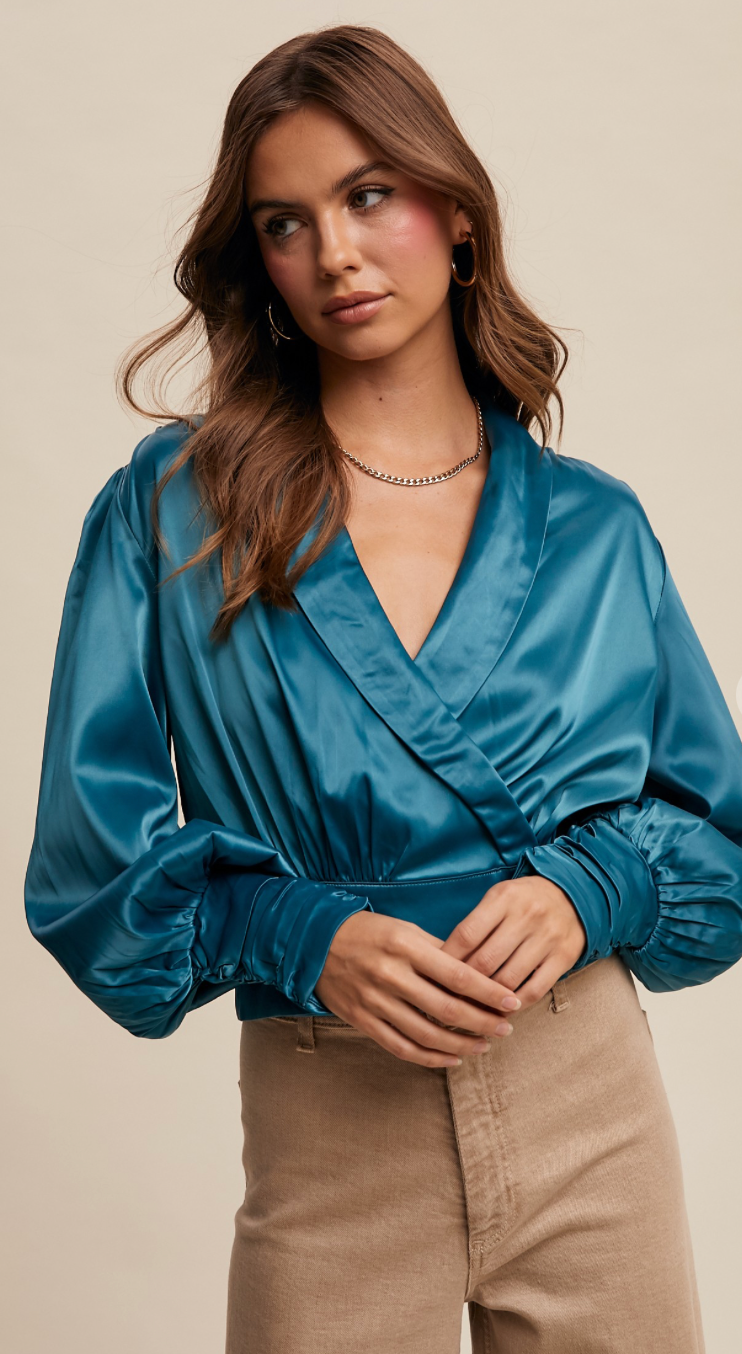 Luxe Wrap Top