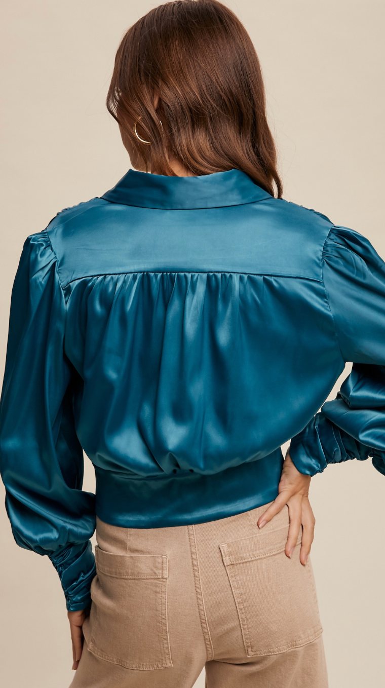 Luxe Wrap Top