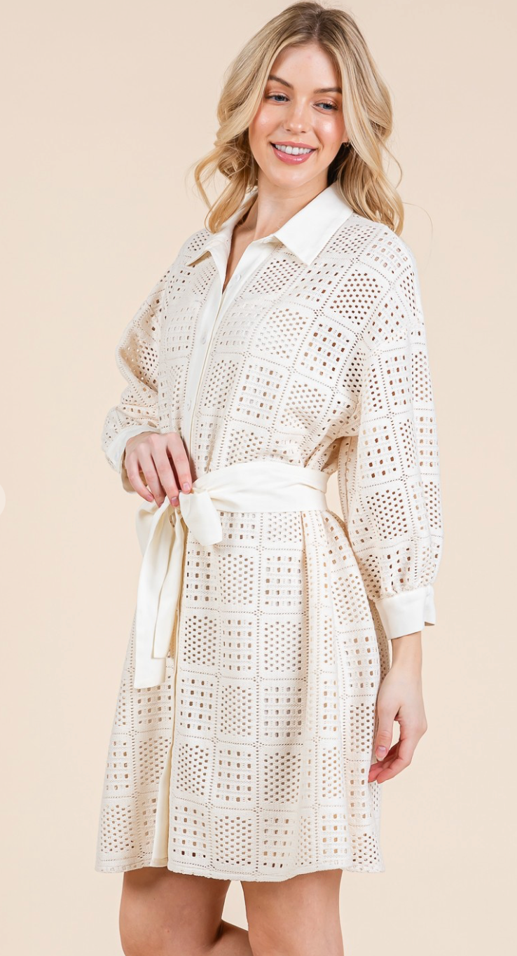 Woven Whisper Dress