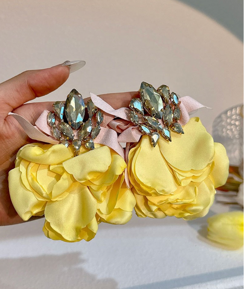 Roses of Pink Earrings