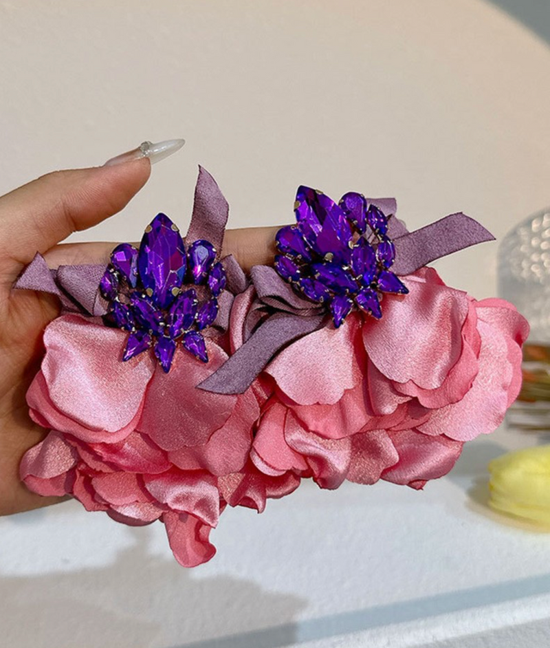 Roses of Pink Earrings