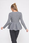 Peplum Grace Sweater