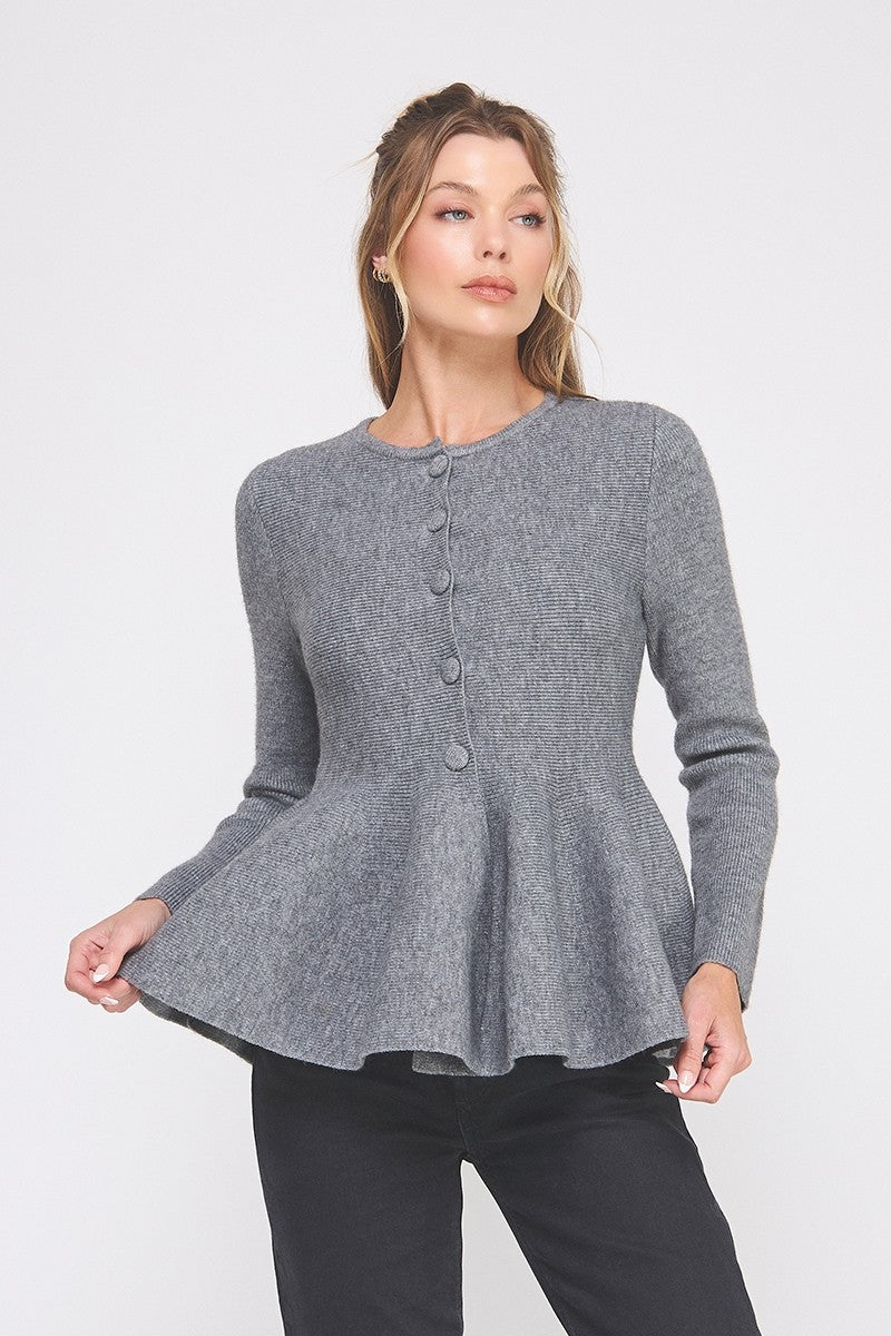 Peplum Grace Sweater
