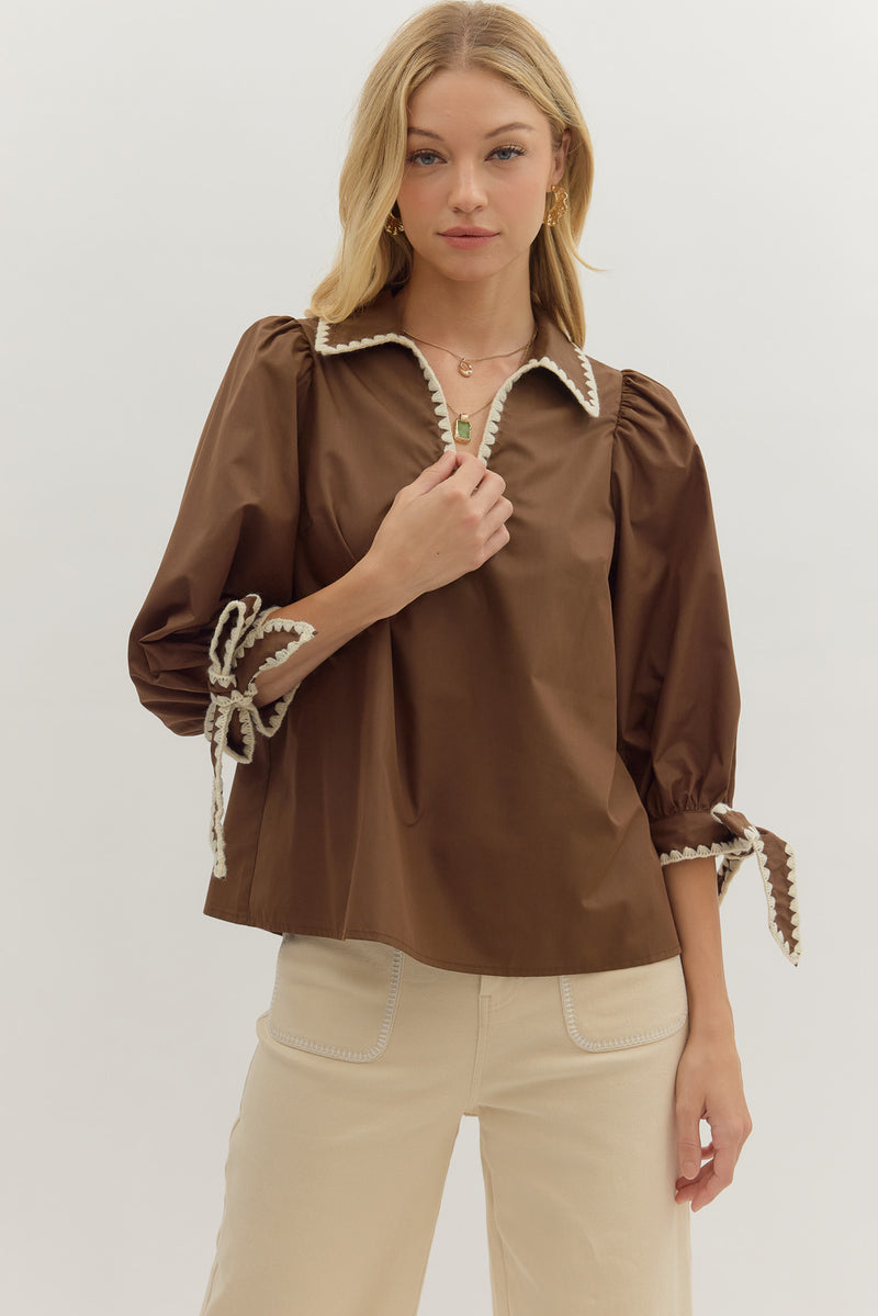 Mocha Charm Shirt