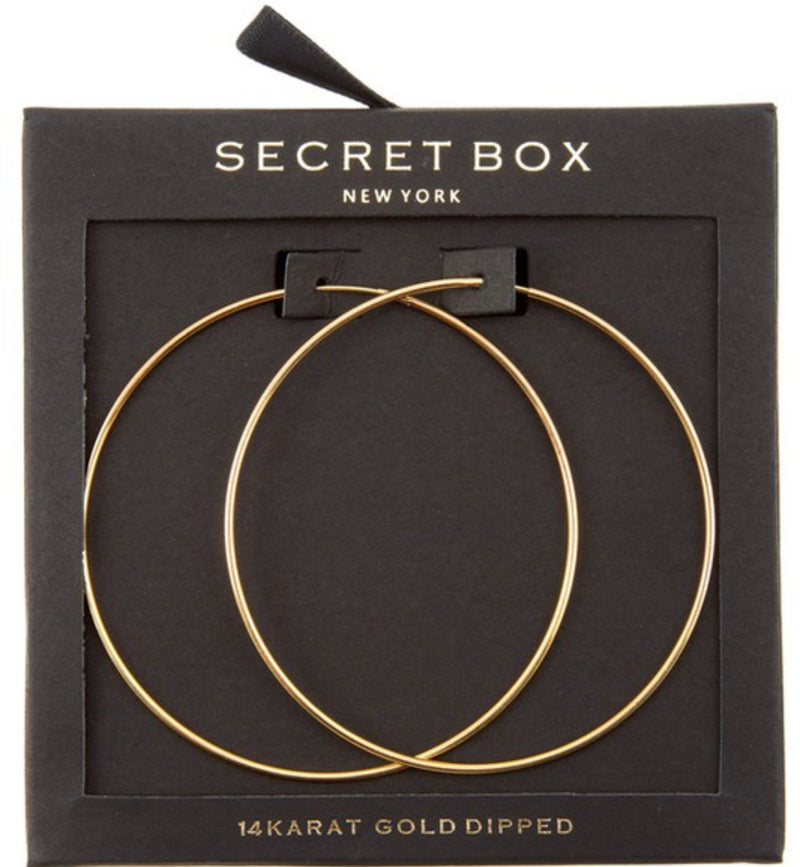 Endless Hoop Earrings 2 Inches