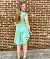 Serene in Green Dress