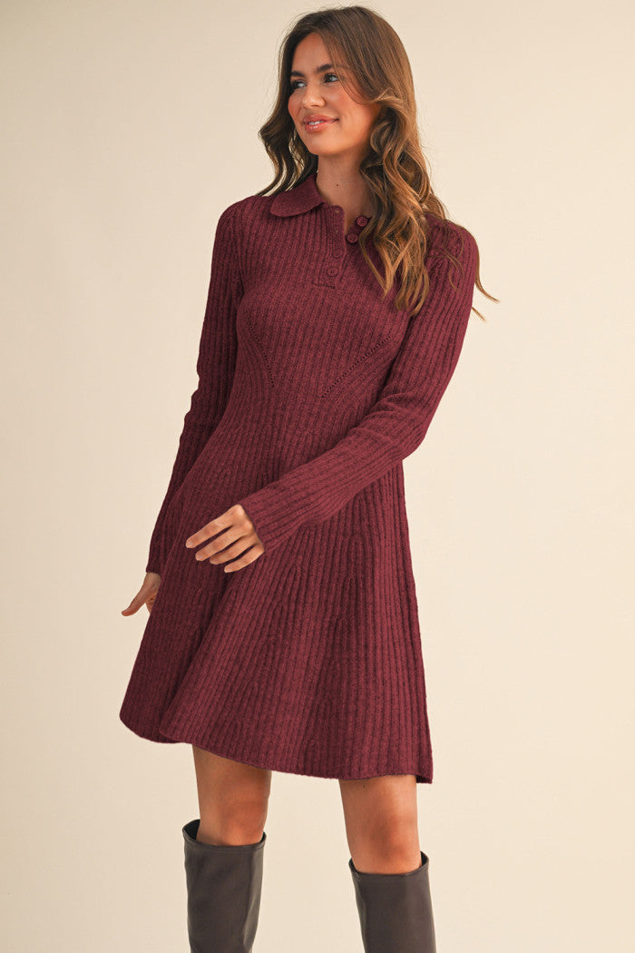 Charming Sweater Dress