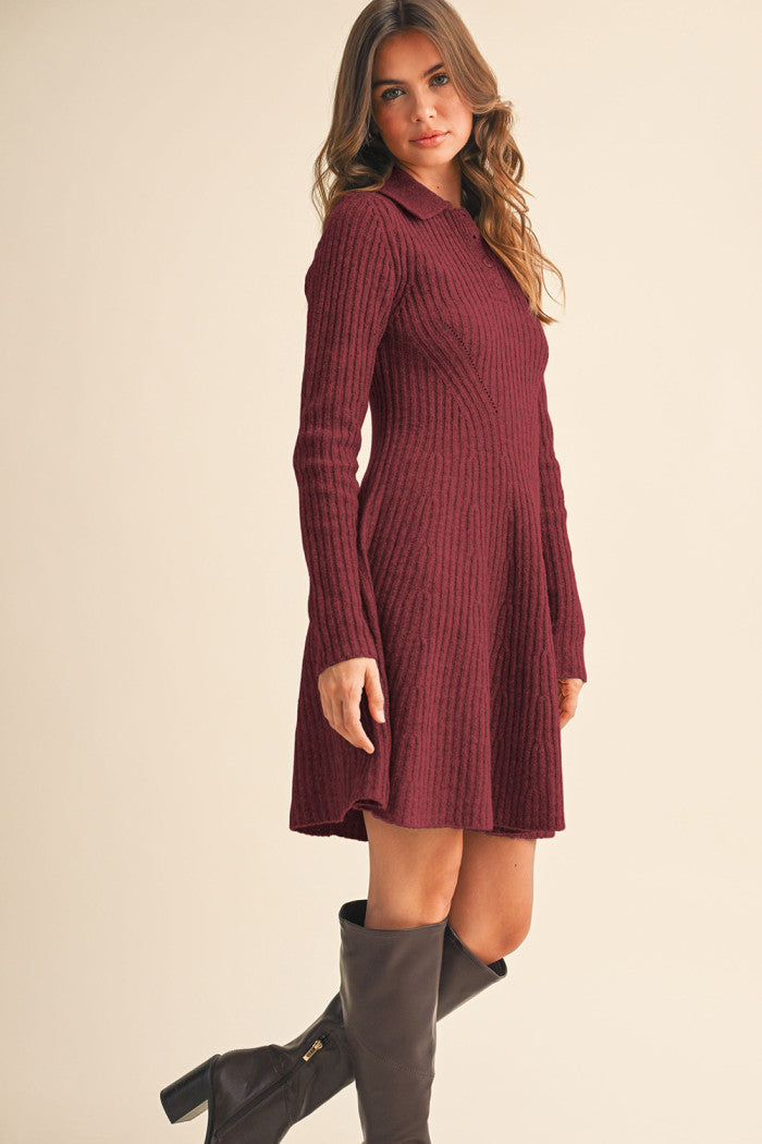 Charming Sweater Dress