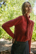 Rustic Ember Sweater