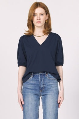 Navy Noir Top
