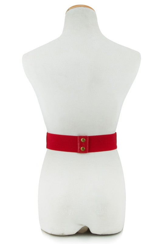 Quilted Elastic Belt