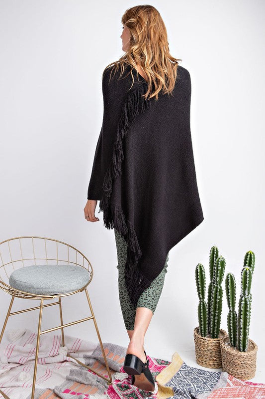 Ultra Soft Sweater Poncho
