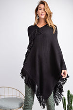 Ultra Soft Sweater Poncho