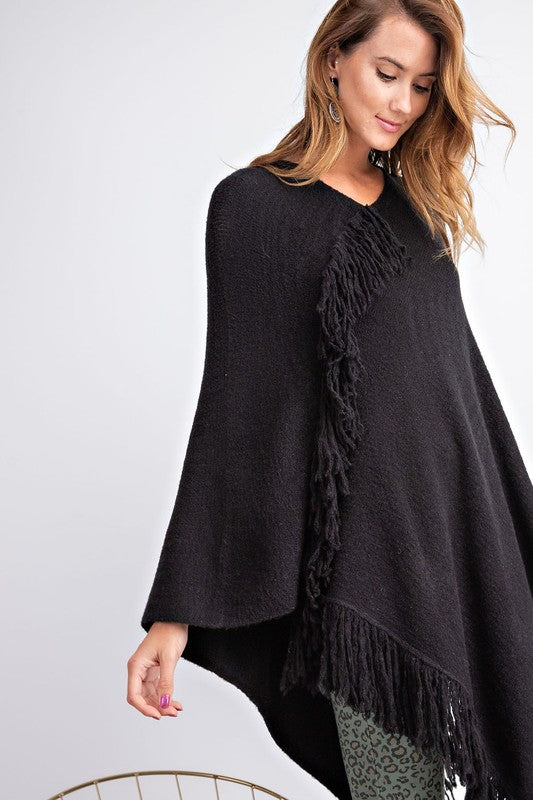 Ultra Soft Sweater Poncho