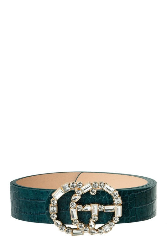 Crocodile Textured Belt