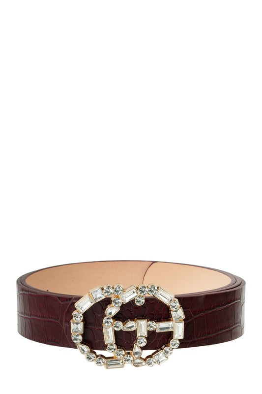 Crocodile Textured Belt