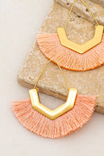 Tassel Fan Earrings