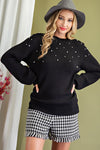 Sophisticated Pearl Sweater