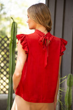 Tempt Me Suede Top