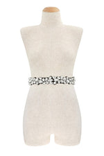 Crystal Accent Elastic Belt