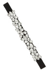 Crystal Accent Elastic Belt