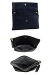 Chevron Quilted Clutch