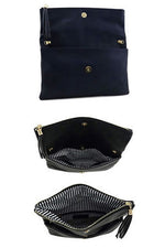 Chevron Quilted Clutch