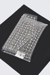 Clearly Studded Clutch