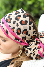 Leopard Print Scarf