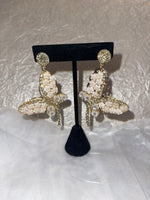 Butterfly Drop Earrings