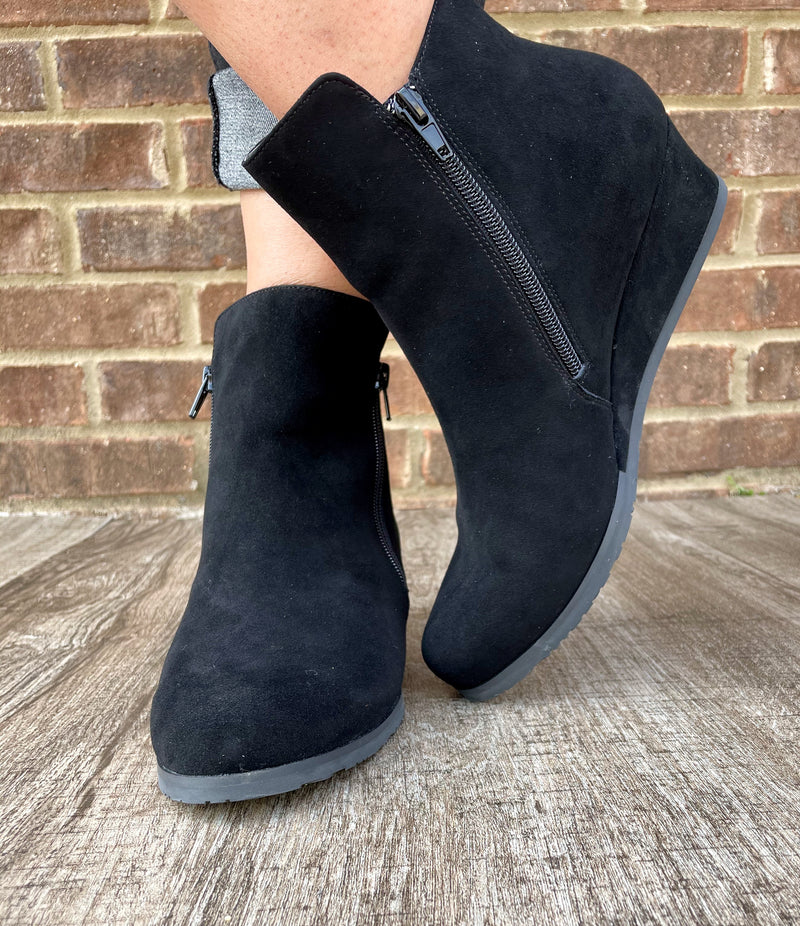 Kadee Black Suede Boot