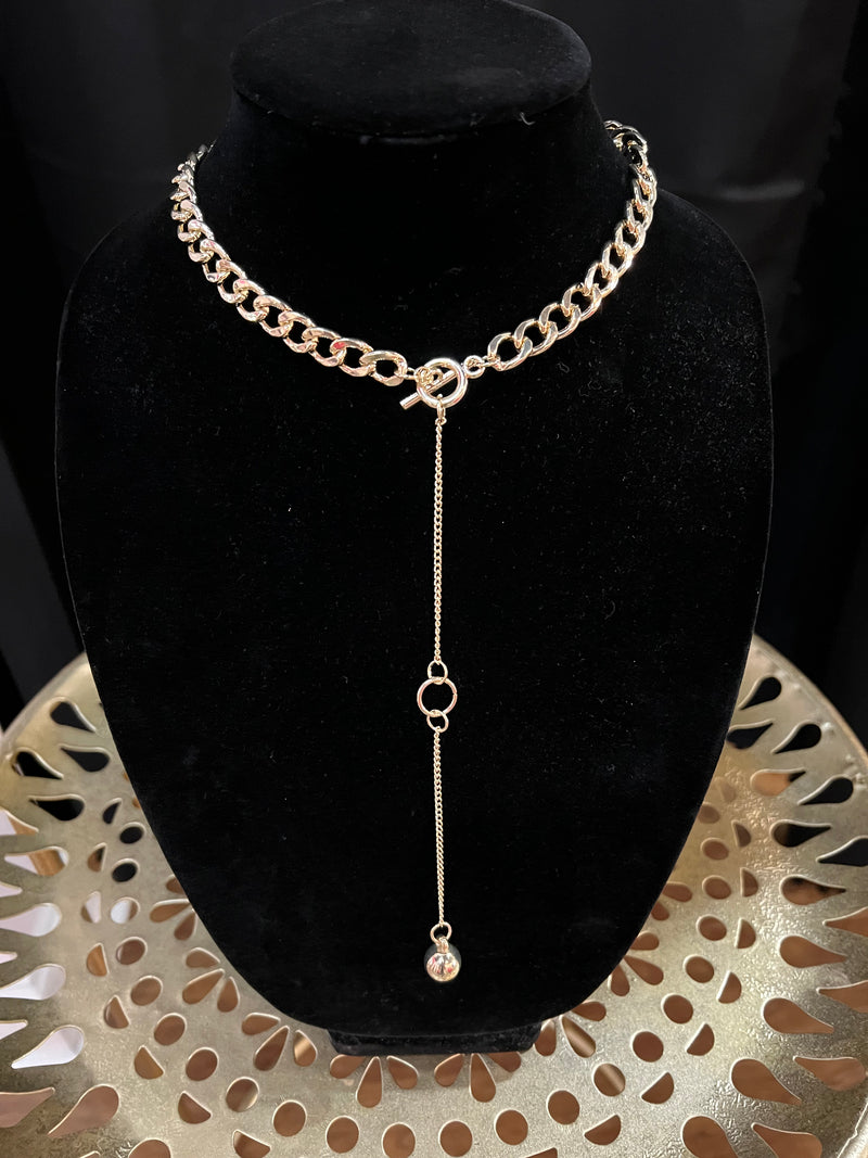 Cleopatra Drop Necklace