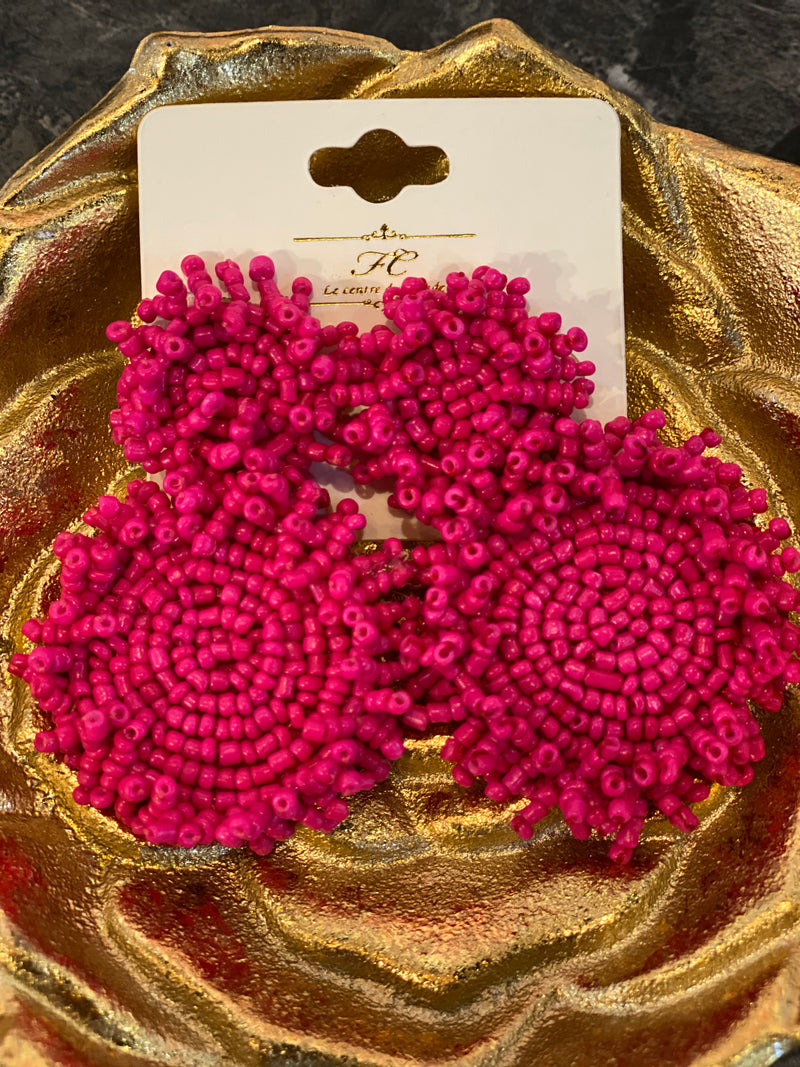 Beaded Drop Earrings