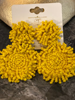 Beaded Drop Earrings