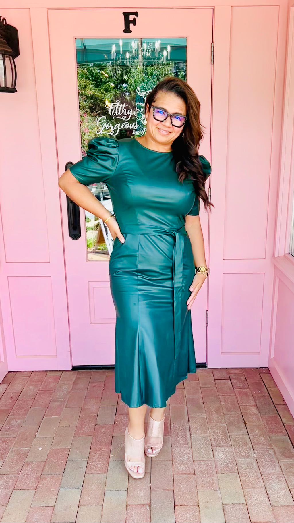 Absolutely Gorgeous in Green Dress