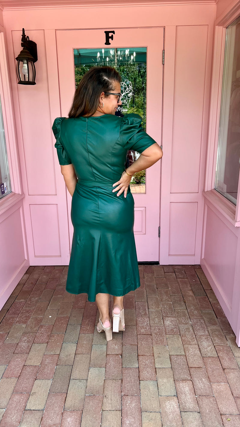 Absolutely Gorgeous in Green Dress