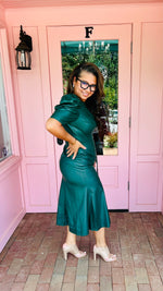 Absolutely Gorgeous in Green Dress